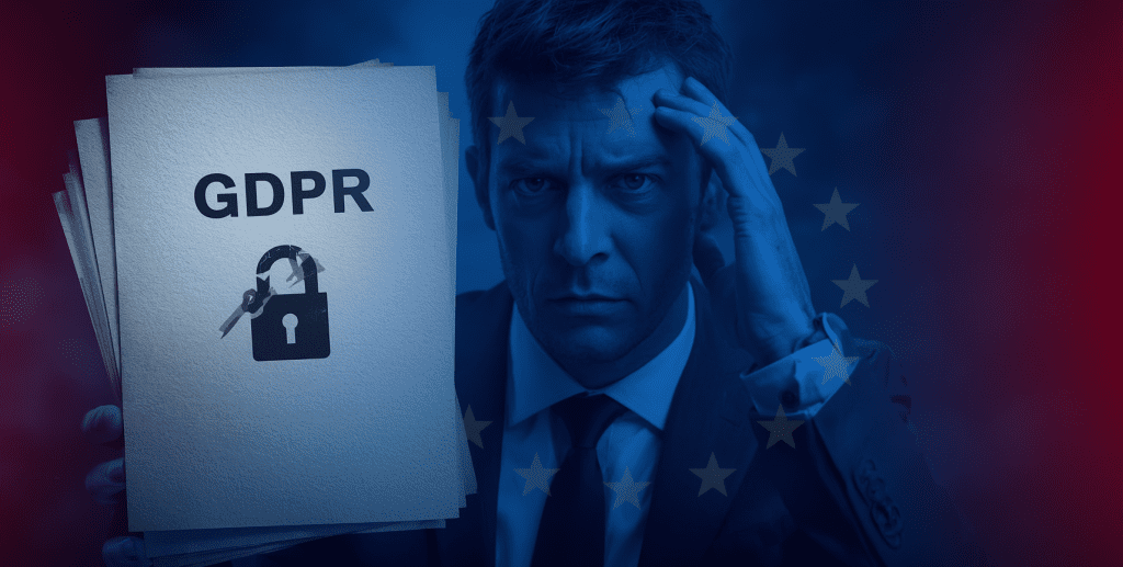 GDPR fines for European business websites following data breaches and AI scraping in 2026